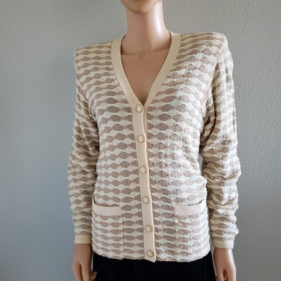 Vintage ST JOHN by Marie Gray for Neiman Marcus Santana Knit Blazer Sz 4 S - Picture 1 of 5